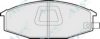APEC braking PAD413 Brake Pad Set, disc brake